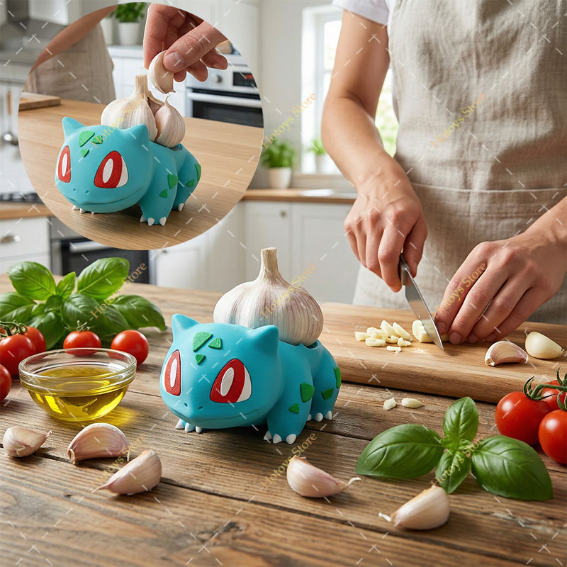 Kitchen Gadgets To 3D Print - Модель игрушки Покемон Бульбазавр, 3D-печать, креативный
