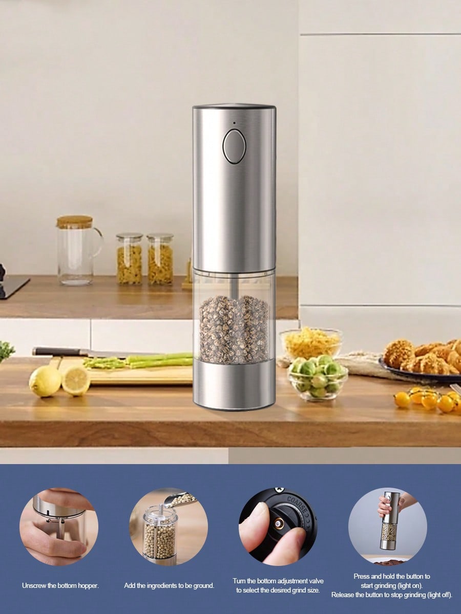 Kitchen Gadgets Gift Ideas - Набор из 2-х электрических мельниц для